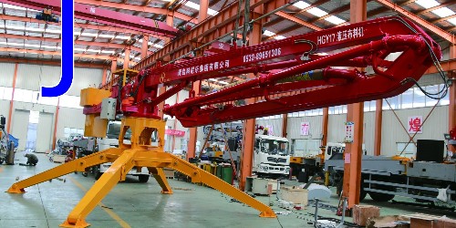 移動式液壓布料機(jī)在工地上到底多好用